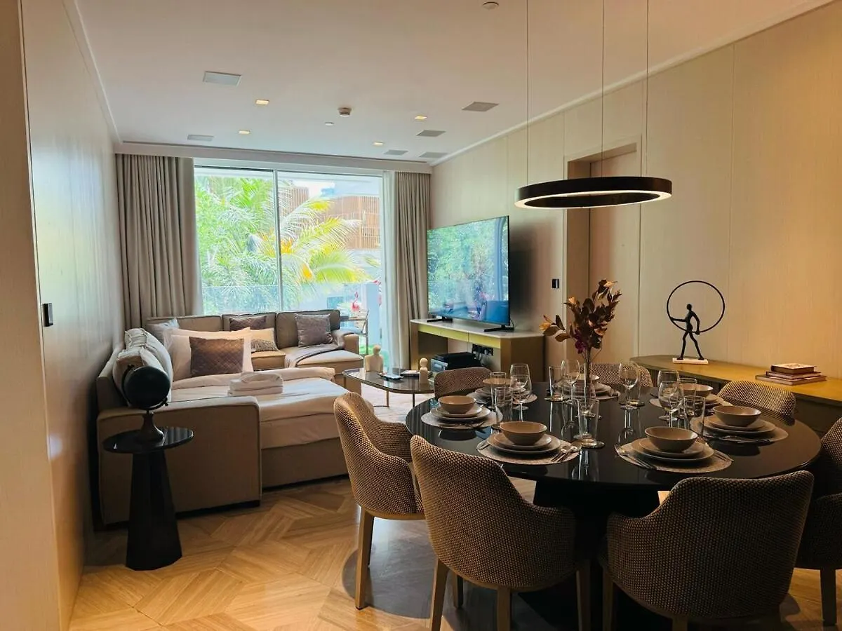Apartment Luxe Apt With Pool View - Lush Greenery I Beach Access Dubai