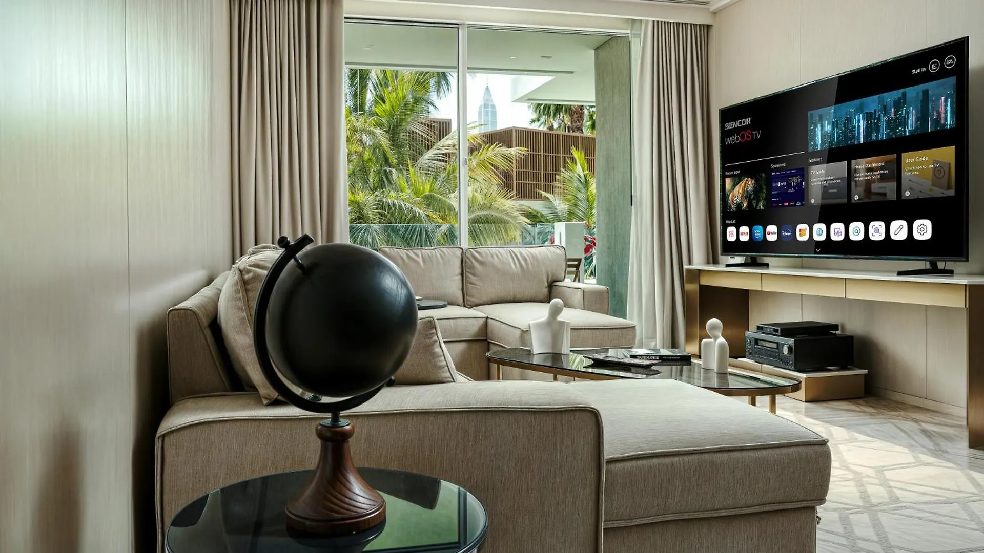 Luxe Apt With Pool View - Lush Greenery I Beach Access Dubai